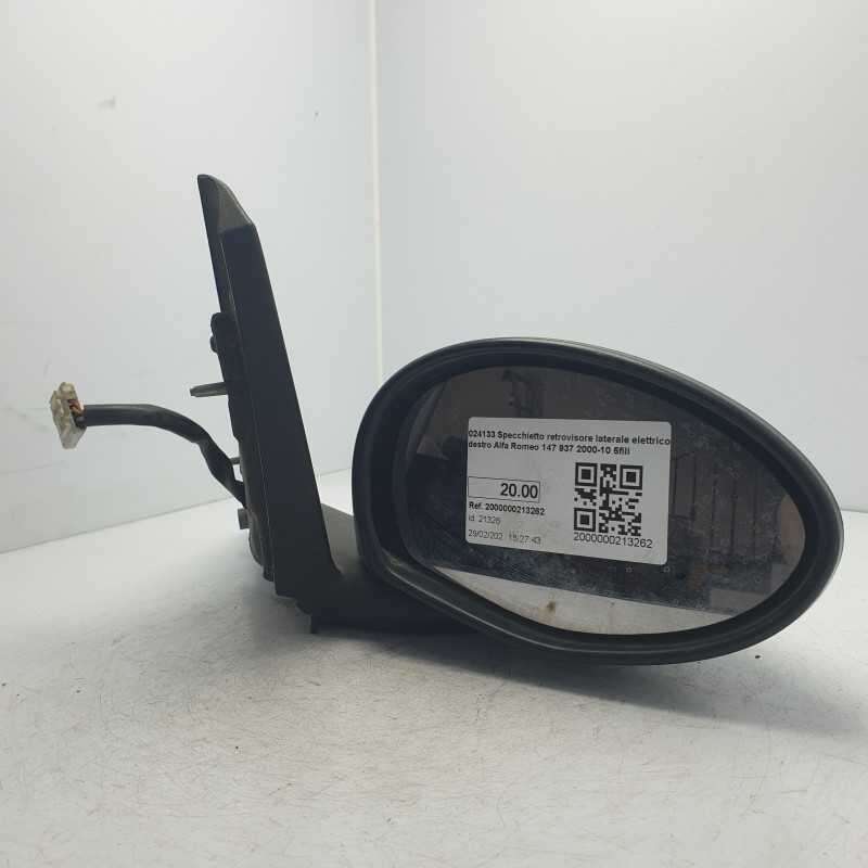 024133 Specchietto retrovisore laterale elettrico destro Alfa Romeo 147 937 2000-10 5fili