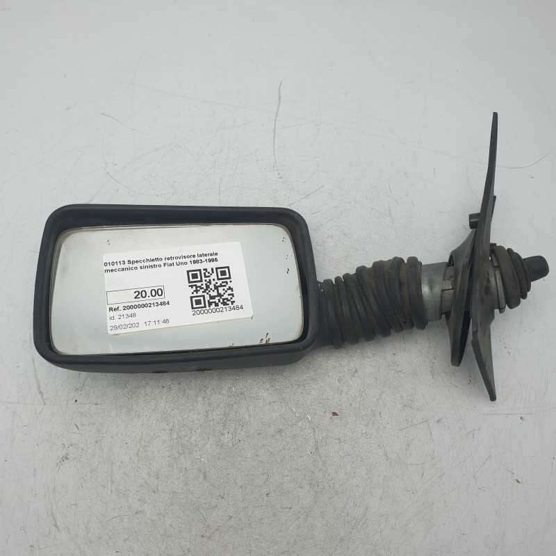 010113 Specchietto retrovisore laterale meccanico sinistro Fiat Uno 1983-1995