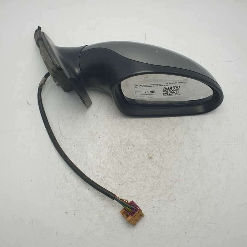 014142 Specchietto retrovisore laterale elettrico destro Seat Ibiza 2002 9fili grigio