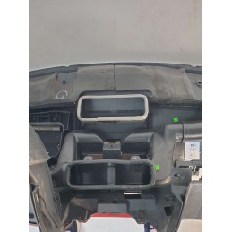 Cruscotto console centrale con modanature rosse FIAT 500 312 DAL 2008
