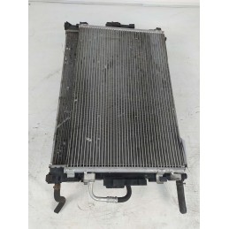 7701054967 Kit radiatore acqua clima a/c elettroventola Renault Megane II serie 2003-10 1.9dci 88kw 120cv 