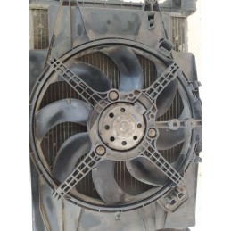 83600010 Kit radiatore acqua clima a/c elettroventola Alfa Romeo 147 937 1.9d 2000-10 