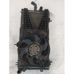 851600600 Kit ossatura radiatore acqua clima a/c elettroventola Lancia Ypsilon II serie 843 1.3mtj 2011 in poi 