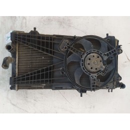 851600600 Kit ossatura radiatore acqua clima a/c elettroventola Lancia Ypsilon II serie 843 1.3mtj 2011 in poi 