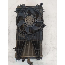 851600600 Kit ossatura radiatore acqua clima a/c elettroventola Lancia Ypsilon II serie 843 1.3mtj 2011 in poi 