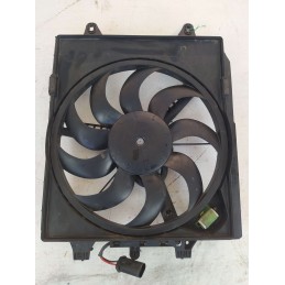 519450640 Elettroventola radiatore raffreddamento Fiat Panda III serie 312 319 1.2 65cv 2012 in poi 