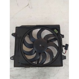 519450640 Elettroventola radiatore raffreddamento Fiat Panda III serie 312 319 1.2 65cv 2012 in poi 