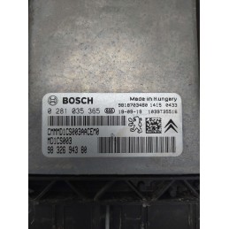 9832694380 centralina ecu modulo controllo motore Citroen C3 1.5 YH01 2019 Bosch
