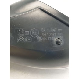 0211047 Specchietto retrovisore laterale destro elettrico Citroen C3 1.5 YH01 2019 6/4 fili