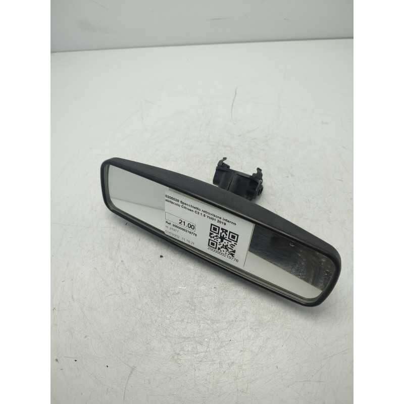 0205028 Specchietto retrovisore interno abitacolo Citroen C3 1.5 YH01 2019