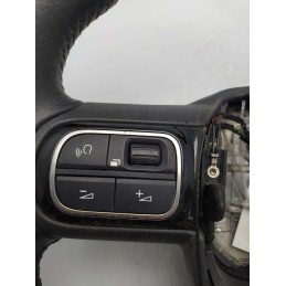 34250110 volante sterzo in pelle con comandi multifunzioni Citroen C3 1.5 YH01 2019