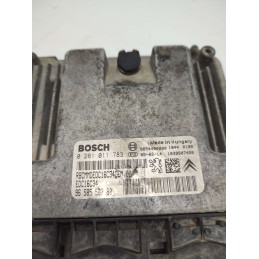 9658556780 centralina ecu modulo controllo motore Peugeot 206 1.4 HDI 2001-09 Bosch 0281011783