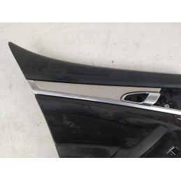 0024964021 pannello rivestimento interno in pelle Porsche Panamera 970 2011 portiera posteriore sinistra svariati graffi
