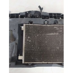 9685879180 Ossatura calandra frontale radiatore clima a/c Peugeot 207 1.4benz 8FS 2009