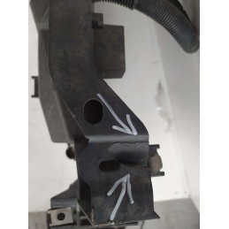 9685879180 Ossatura calandra frontale radiatore clima a/c Peugeot 207 1.4benz 8FS 2009