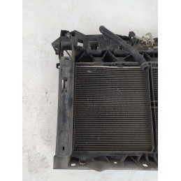 9685879180 Ossatura calandra frontale radiatore clima a/c Peugeot 207 1.4benz 8FS 2009