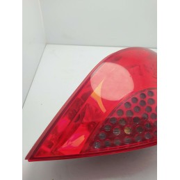 964998658003 faro fanale gruppo ottico stop Peugeot 207 2006 posteriore destro danneggiato