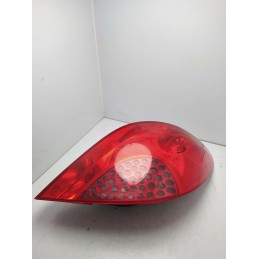 964998658003 faro fanale gruppo ottico stop Peugeot 207 2006 posteriore destro danneggiato