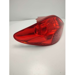 9649986680 faro fanale gruppo ottico stop Peugeot 207 5P 2006 posteriore sinistro Visteon 6pin