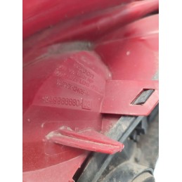 9649986680 faro fanale gruppo ottico stop Peugeot 207 5P 2006 posteriore sinistro Visteon 6pin