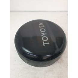Copertura copriruota di scorta Toyota Rav4 2001-05 rigida colore nero con graffi