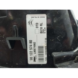 9812257480 Stop fanale faro proiettore luci posteriore dx Citroen C3 1.5 YH01 2019 con difetto