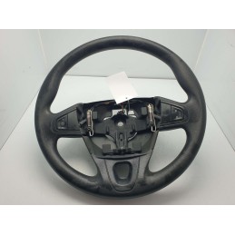 9001590846 volante sterzo guida Renault Megane MK3 Sportour 2013 con comandi multifunzione in gomma nera