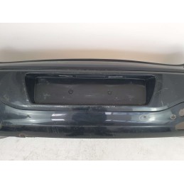 Paraurti posteriore Fiat Grande Punto 199 2005-18 nero crepa uscita scarico graffi da parcheggio