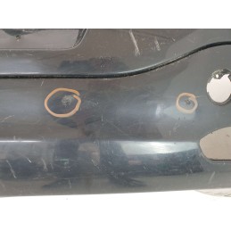 Paraurti posteriore Fiat Grande Punto 199 2005-18 nero crepa uscita scarico graffi da parcheggio