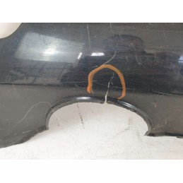 Paraurti posteriore Fiat Grande Punto 199 2005-18 nero crepa uscita scarico graffi da parcheggio