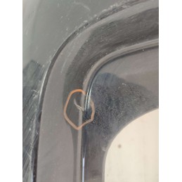 13130917 paraurti posteriore Opel Meriva MK1 2003-06 nero graffi da parcheggio