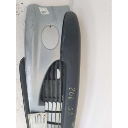 PG0402701 paraurti anteriore Peugeot 206 3P 1998-09 azzurro graffi da parcheggio