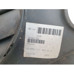 PG0402701 paraurti anteriore Peugeot 206 3P 1998-09 azzurro graffi da parcheggio