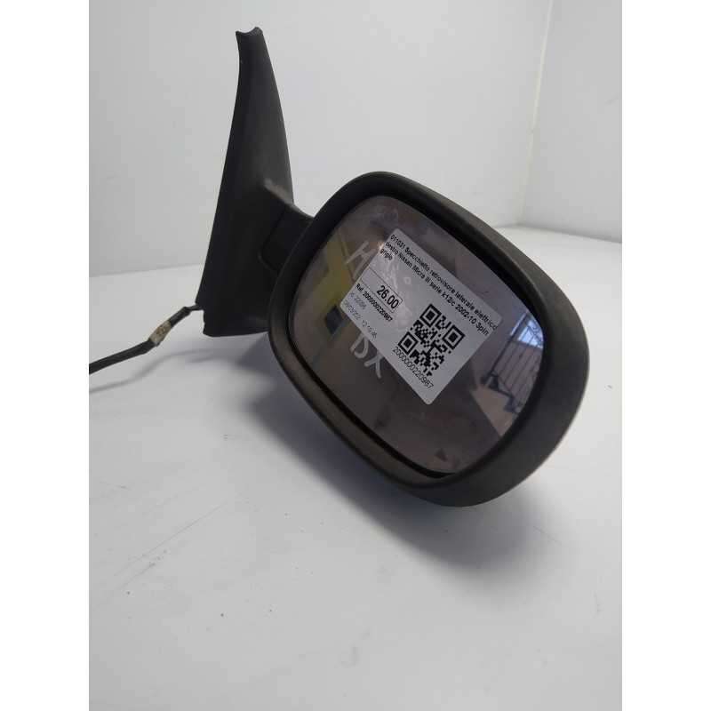 011031 Specchietto retrovisore laterale elettrico destro Nissan Micra III serie k12/c 2002-10 3pin grigio