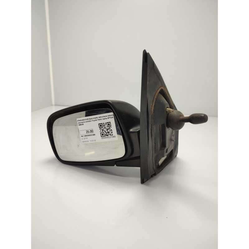 87940-0D010-00 Specchietto retrovisore laterale meccanico sinistro Toyota Yaris I serie XP10/A 1999-05