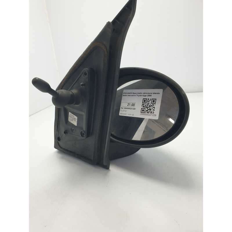 87910-0H010 Specchietto retrovisore laterale destro meccanico Toyota Aygo 2005