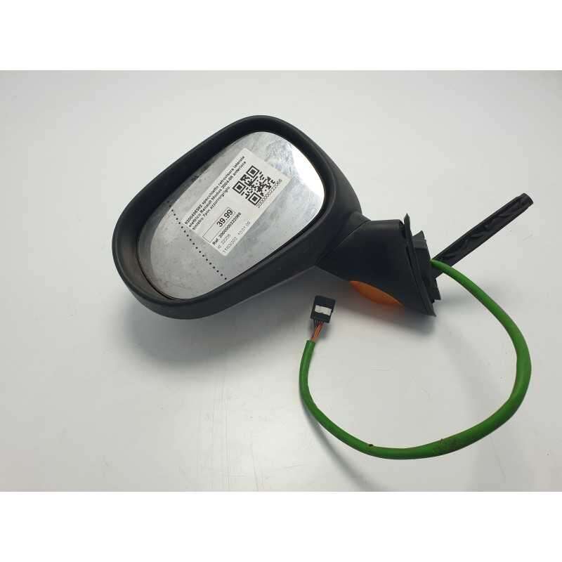 8200436382 specchietto retrovisore laterale elettrico Renault Modus 2004-08 anteriore sinistro 7pin azzurro/grigio