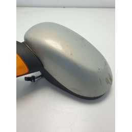 8200436382 specchietto retrovisore laterale elettrico Renault Modus 2004-08 anteriore sinistro 7pin azzurro/grigio