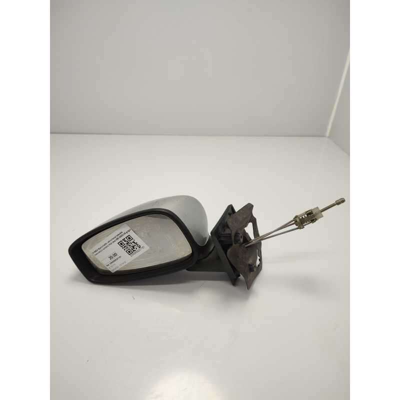 015824 Specchietto retrovisore laterale meccanico sinistro Fiat Idea 350 2003-16 grigio