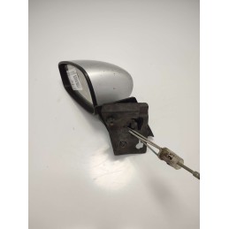 015824 Specchietto retrovisore laterale meccanico sinistro Fiat Idea 350 2003-16 grigio