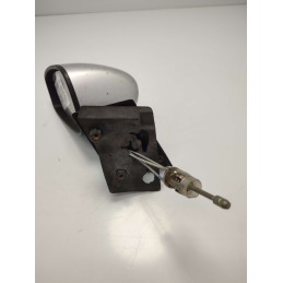 015824 Specchietto retrovisore laterale meccanico sinistro Fiat Idea 350 2003-16 grigio