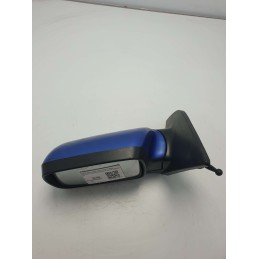 012238 Specchietto retrovisore laterale meccanico sinistro Kia Picanto I serie 2004-07 blu