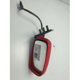 221072 Specchietto retrovisore laterale elettrico destro Volkswagen Polo III serie 6N 1994-03 ROSSO 5fili