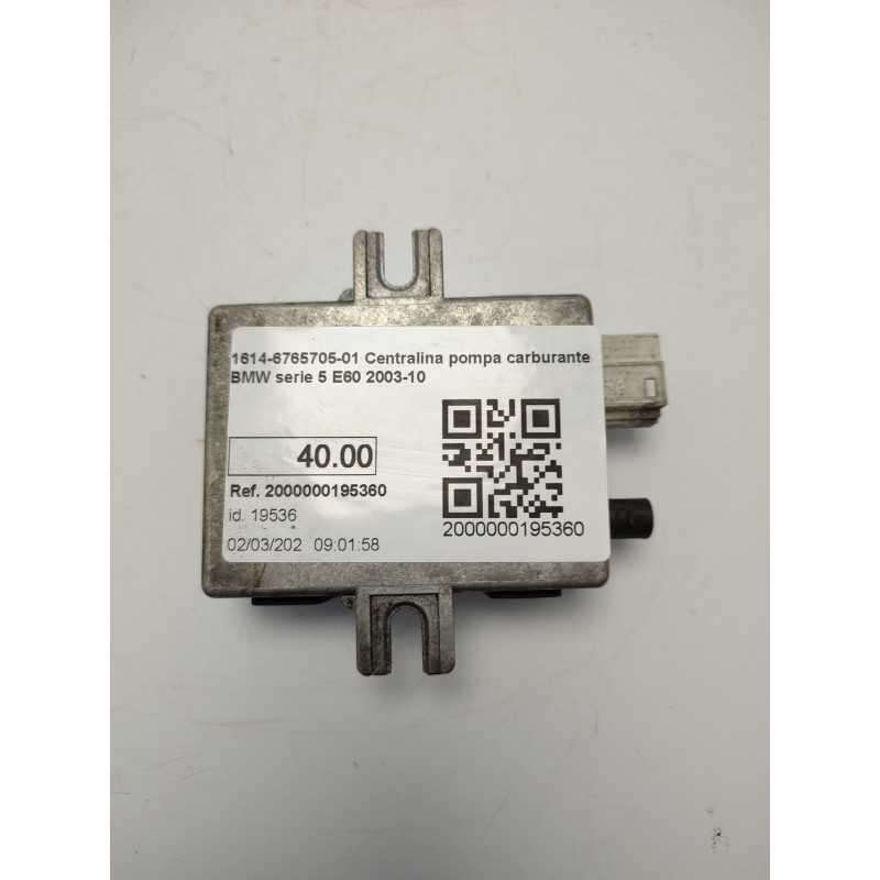 1614-6765705-01 Centralina pompa carburante BMW serie 5 E60 2003-10
