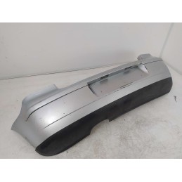 606807421 paraurti posteriore VW Polo 9N 2001-05 grigio graffi da parcheggio