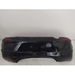 374339703 paraurti posteriore Opel Astra H GTC 2004-09 colore nero ATTENZIONARE FOTO ammaccature 