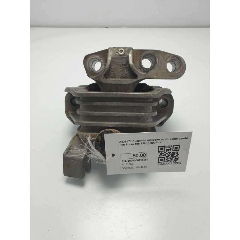 A236071 Supporto sostegno motore lato cambio Fiat Bravo 198 1.6mtj 2007-14