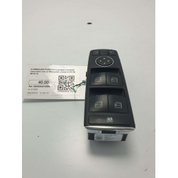 A1669054300 Pulsantiera gruppo comandi interruttori ant sx Mercedes classe A W176 2012-18