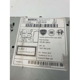 1560912490 autoradio stereo lettore CD Alfa Romeo Giulietta 940 2010 Bosch
