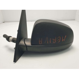 014176 Specchietto retrovisore laterale sinistro meccanico Opel Meriva 2003-12 nero